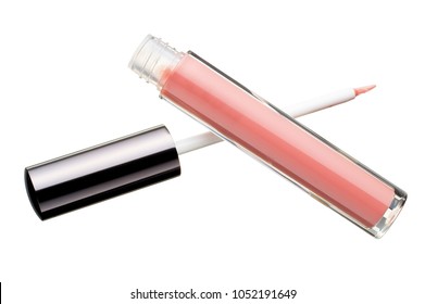 Lip Gloss Wand And Container