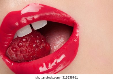 Lips raspberry Images, Stock Photos & Vectors | Shutterstock