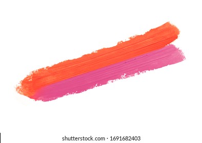 Lipstick geometric abstract strokes background texture smudged