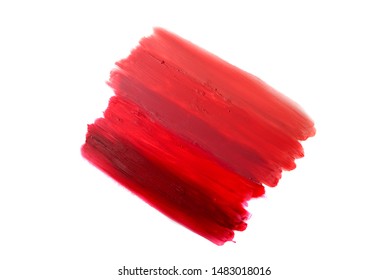 Lipstick pattern  From light to deep colour lipstick texture   