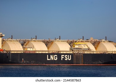 Liquefied Natural Gas Floating Storage Unit Tanker