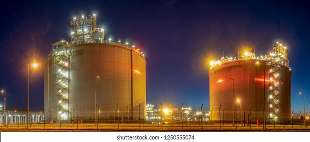 Liquefied Natural Gas LNG Receiving Station Terminal 