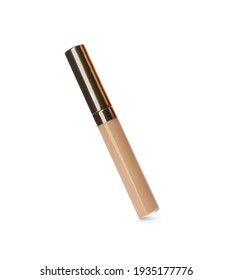 Liquid Concealer Tube Isolated On White. Makeup Product