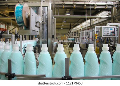 Liquid Detergent on Automated Production Line