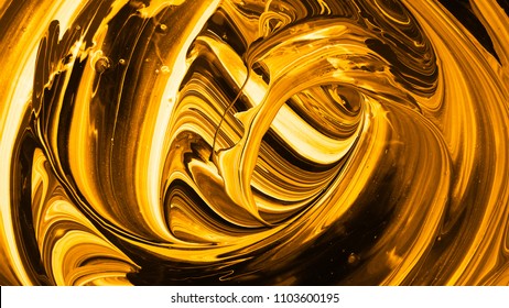 Liquid Gold Abstract Background.