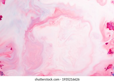 Liquid marble pattern. Abstract ink design template mixed texture background