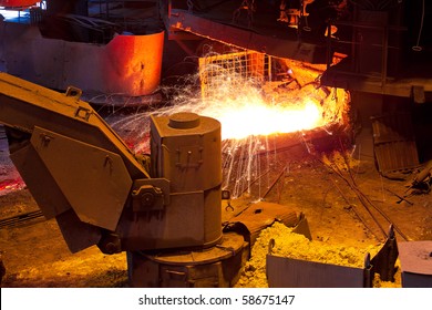 Liquid Metal Blast Furnace Stock Photo 58675147 | Shutterstock