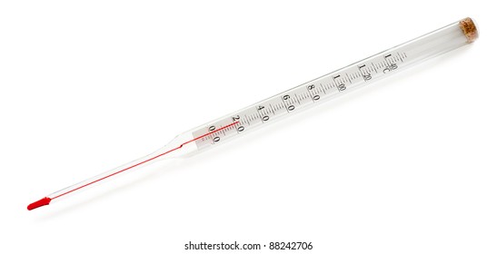 a liquid thermometer for measuring of water temperature