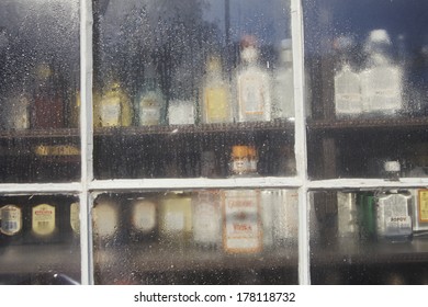 Liquor In A Storefront Window, Stockbridge, MA