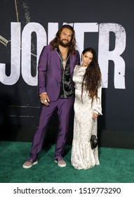 Lisa Bonet y Jason Momoa en el estreno de "Joker" en Los Angeles realizado en el Teatro Chino de TCL IMAX en Hollywood, EEUU el 28 de setiembre de 2019.