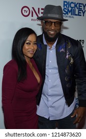 Lisa Wu And Rickey Smiley - Attended The Special Season 5 Premiere Screening Of TV ONE's Original Series RICKEY SMILEY FOR REAL-October 23rd 2018 At The Regal Atlantic Station Theatre In Atlanta Ga 