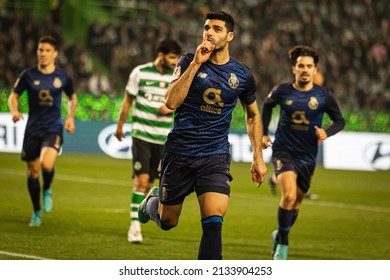 Lisboa, Portugal - 03 02 2022 - FPF Taça De Portugal - Sporting CP Vs. FC Porto; Mehdi Taremi Celebrates Goal