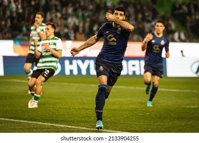 Lisboa, Portugal - 03 02 2022 - FPF Taça De Portugal - Sporting CP Vs. FC Porto; Mehdi Taremi Celebrates Goal