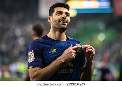 Lisboa, Portugal - 03 02 2022 - FPF Taça De Portugal - Sporting CP Vs. FC Porto; Mehdi Taremi Celebrates Goal