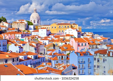 Lisbon, Alfama District, Portugal 