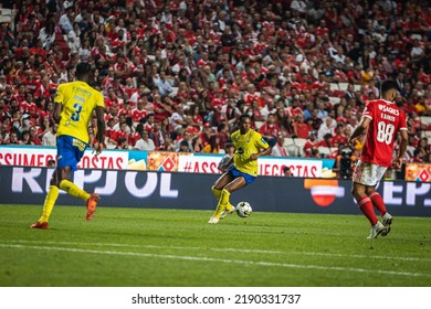 Lisbon, Portugal - 08 05 2022: Liga Portugal Bwin Game Between SL Benfica And Futebol Clube De Arouca; Rafael Fernandes With The Ball 