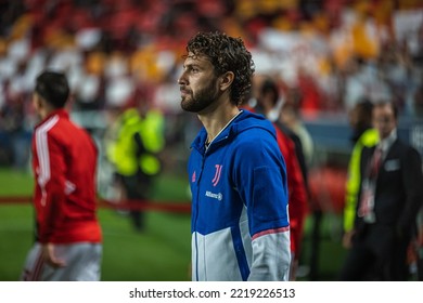 Lisbon, Portugal - 10 25 2022: UCL Game Between SL Benfica And Juventus FC; Manuel Locatelli Before Game