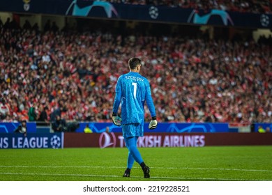 Lisbon, Portugal - 10 25 2022: UCL Game Between SL Benfica And Juventus FC; Wojciech Szczęsny During Game