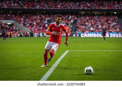 Lisbon, Portugal - 10 29 2022: Liga Portugal Game Between SL Benfica And GD Chaves; Rafael Silva During Game