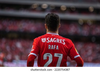 Lisbon, Portugal - 10 29 2022: Liga Portugal Game Between SL Benfica And GD Chaves; Rafael Silva During Game