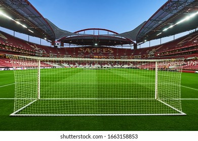 Lisbon, Portugal - February 27, 2020: Estadio Da Luz Before Match Europa League