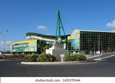 LISBON, PORTUGAL - JUNE 13, 2019: Exterior View Of Estádio José Alvalade In Lisbon, Portugal