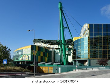 LISBON, PORTUGAL - JUNE 13, 2019: Exterior View Of Estádio José Alvalade In Lisbon, Portugal