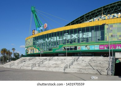 LISBON, PORTUGAL - JUNE 13, 2019: Exterior View Of Estádio José Alvalade In Lisbon, Portugal