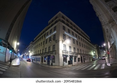 LISBON, PORTUGAL - JUNE 18 2021 - Cristiano Ronaldo CR7 Pestana Hotel And Bistrot Is Ready To Open