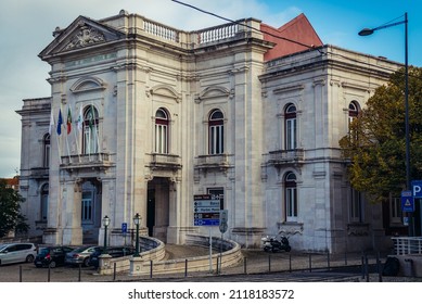 Lisbon, Portugal - November 6, 2018: Nova Medical School Building In Lisbon City