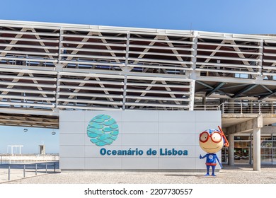 Lisbon, Portugal - September 22 2022: Oceanarium At Park Of The Nations In Lisbon (Parque Das Nações)