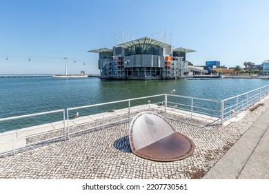 Lisbon, Portugal - September 22 2022: Oceanarium At Park Of The Nations In Lisbon (Parque Das Nações)