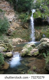 Lisine Waterfall Near The Cave Resava, Serbia