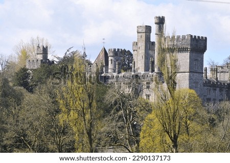 Lismore  Castle on Blackwater river, town of Lismore , county Waterford , region of Munster , Ireland