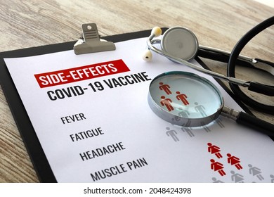 List Of Covid Vaccine Side Effects