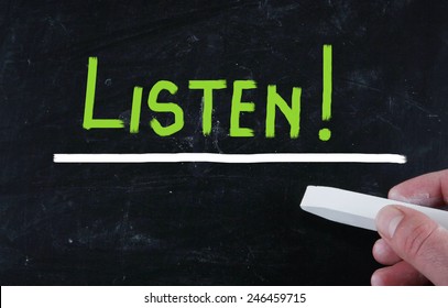 listen concept