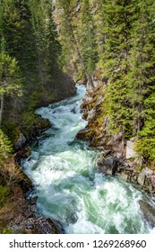 Listing River In The Eagle Cap Wilderness, Oregon 
