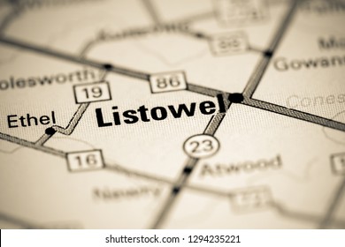 Listowel. Canada On A Map