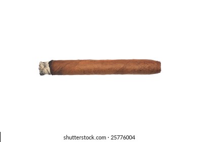 Lit Cigar