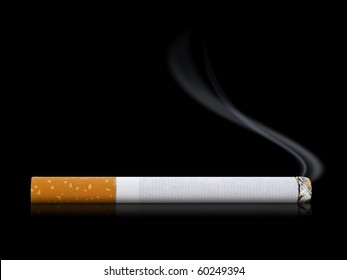 Lit Cigarette