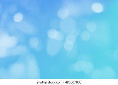 Lite Blue Abstract Background Natural Bokeh Stock Photo 495507838 ...