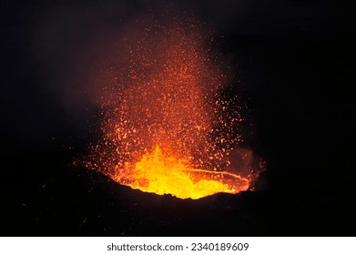Litli Hrutur volcano in Iceland