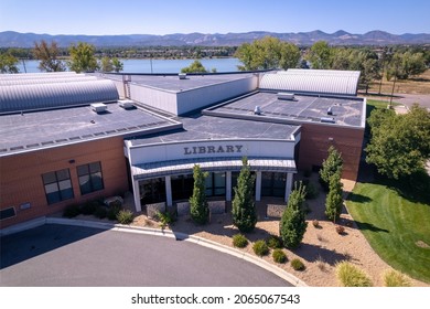 LITTELTON, UNITED STATES - Sep 25, 2021: The Columbine Public Library In Littleton, United States