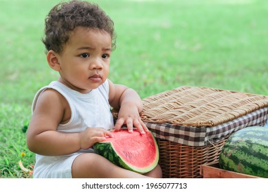 African Child Watermelon Stock Photos Images Photography Shutterstock