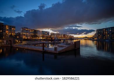 Little Amsterdam, Copenhagen, At Night