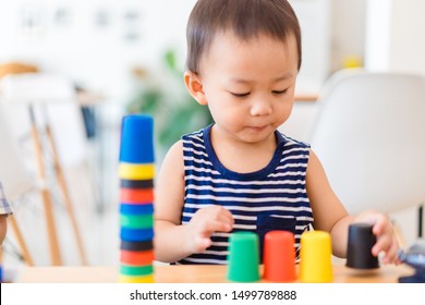 montessori stacking cups