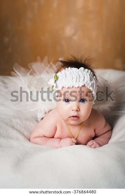 baby angel wings and tutu