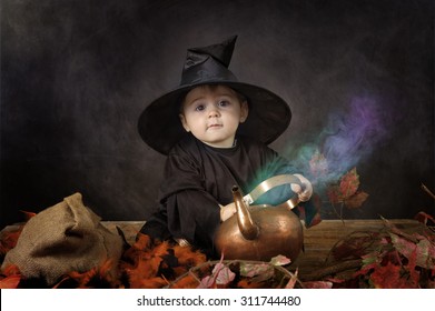 Little Baby Halloween Witch