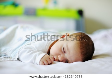 Similar – Image, Stock Photo beauty sleep Baby Sleep