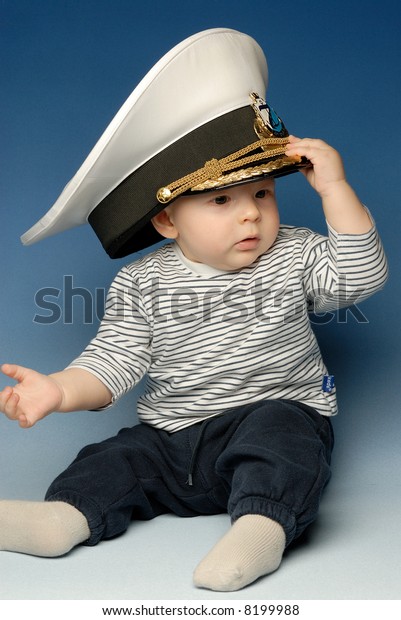 baby captain hat